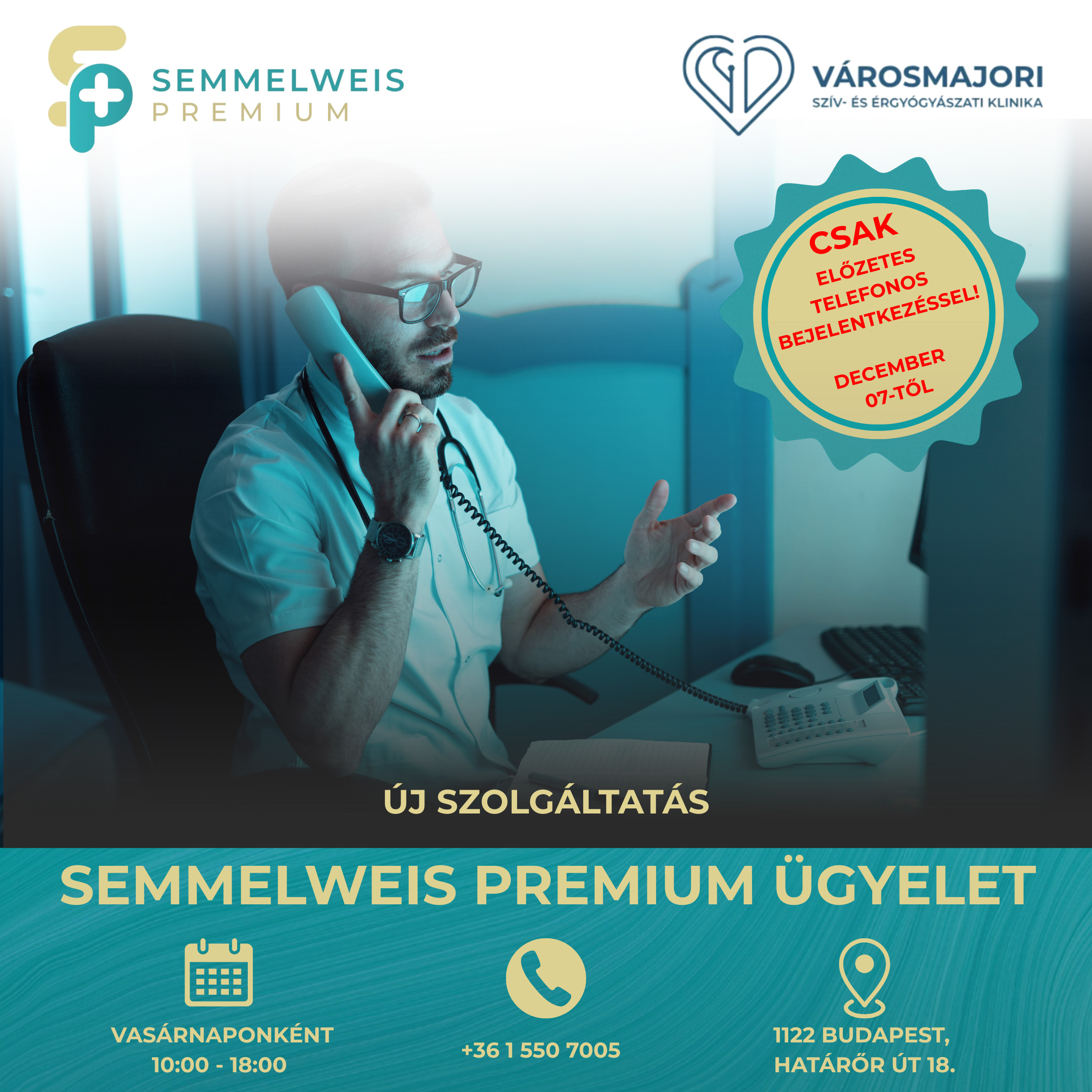 Semmelweis Premium Ügyelet